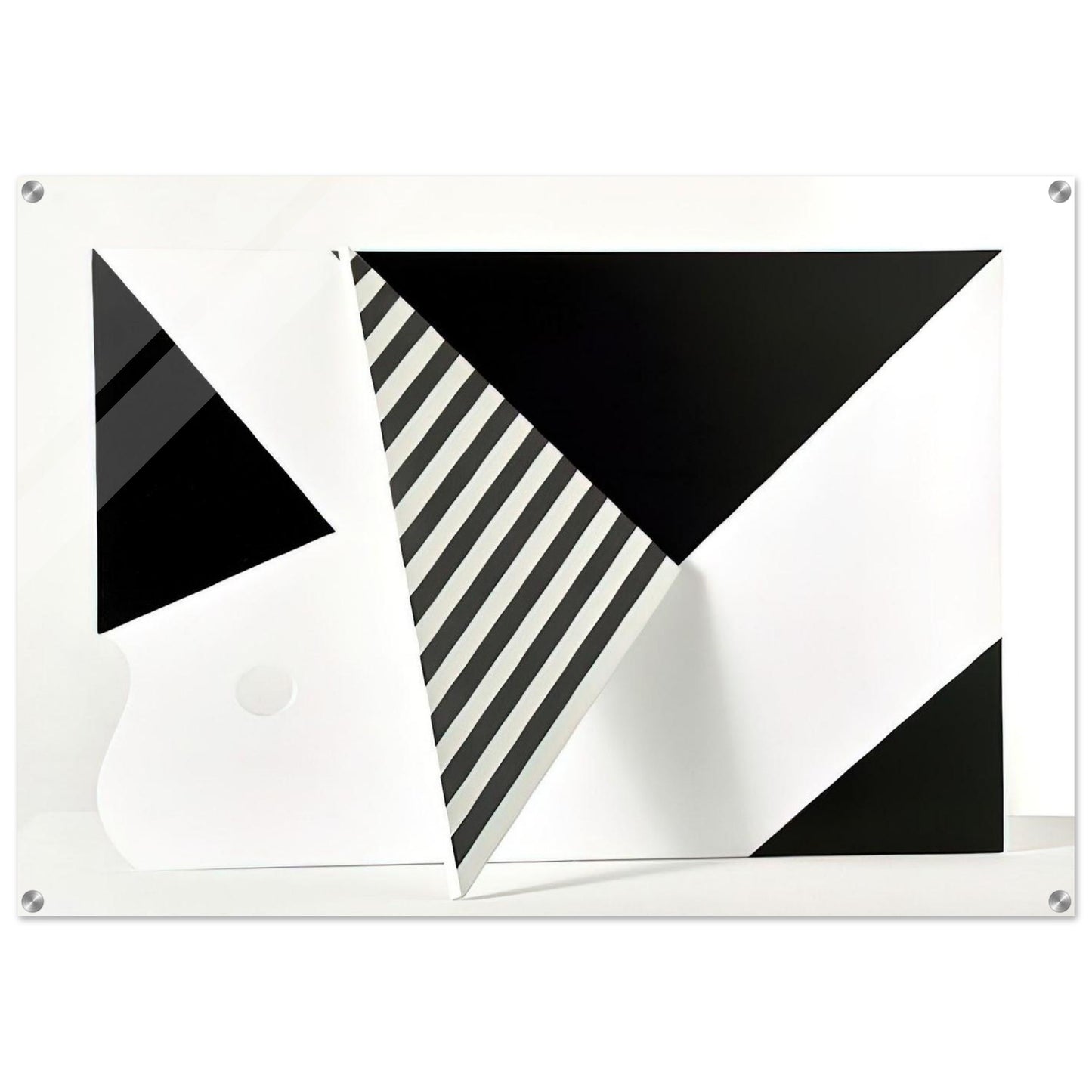 Untitled - 2009 - Omar Rayo Acrylic Print - 70x100 cm / 28x40″ inches | Omar Rayo Wall Art | Omar Rayo Prints