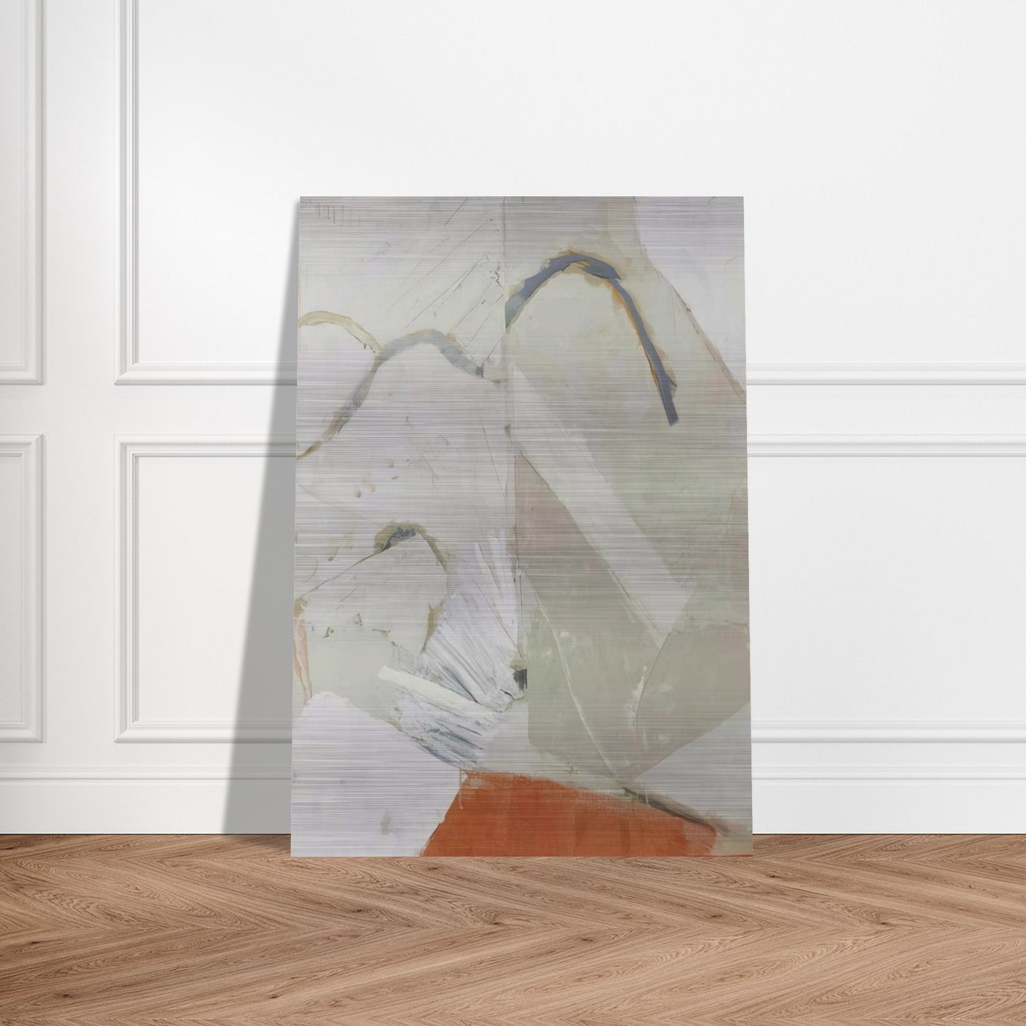 Untitled - 1960 - Kenzo Okada Brushed Aluminum Print - 70x100 cm / 28x40 inches | Kenzo Okada Aluminum Print | Kenzo Okada Prints