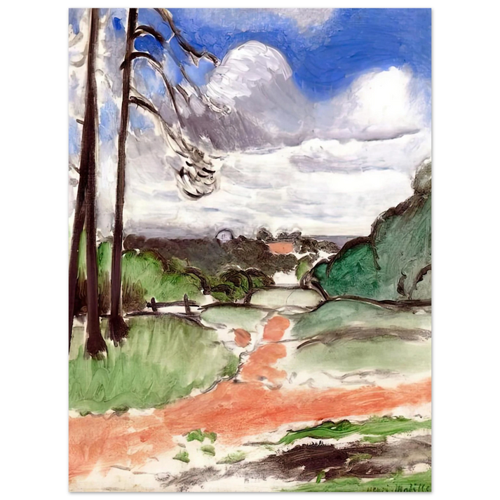 Henri Matisse - CHALAIS MEUDON 1917  75x100 cm / 30x40inches Fine Art Poster