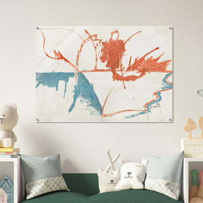 French Horizon, 1958- - Helen Frankenthaler Acrylic Print - 70x100 cm / 28x40″ inches | Helen Frankenthaler Wall Art | Helen Frankenthaler Prints