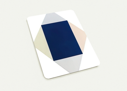 Blauer kern - 1969 By Max Bill Pack of 10 Post Cards | Max Bill Post Cards | A6 (10.5 x 14.8 cm) - 4.1 x 5.8 inches