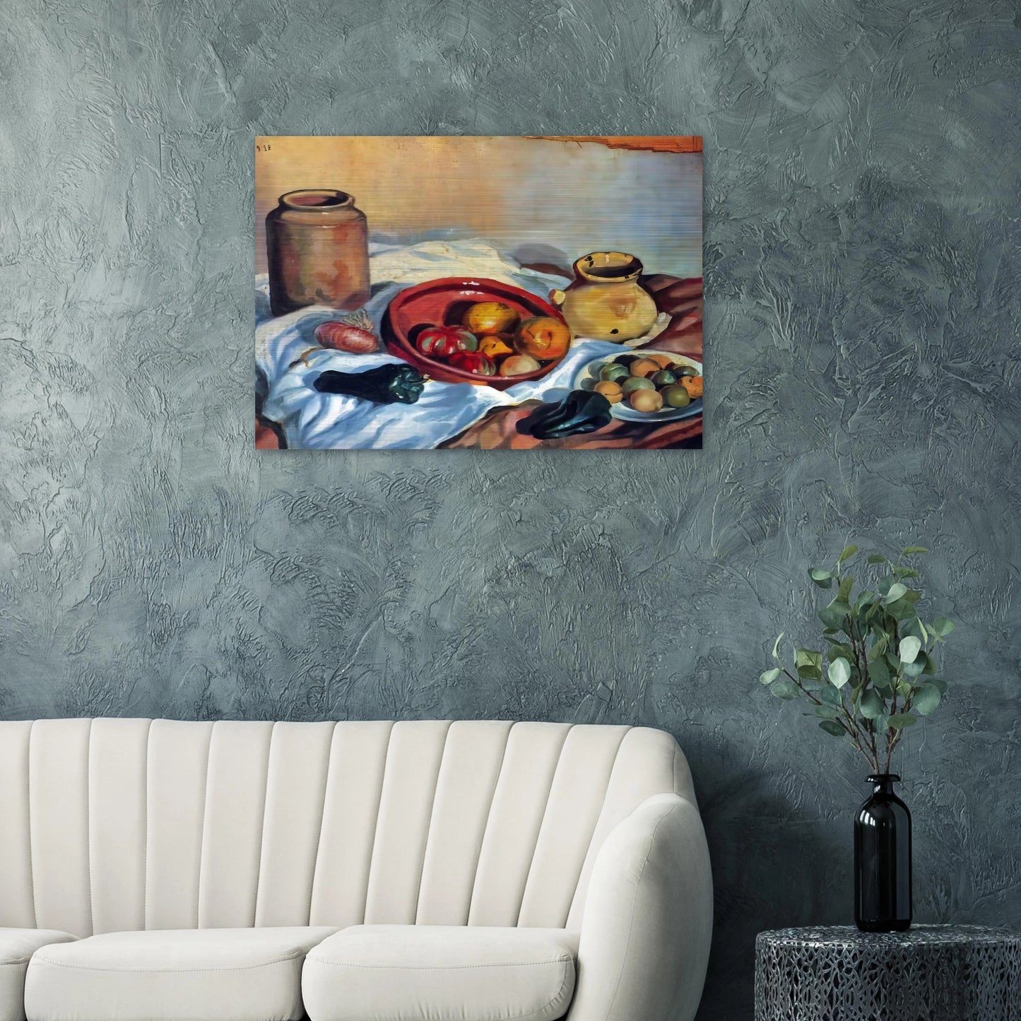 STILL LIFE - Salvador Dali Brushed Aluminum Print - 70x100 cm / 28x40 inches | Salvador Dali Aluminum Print | Salvador Dali Prints