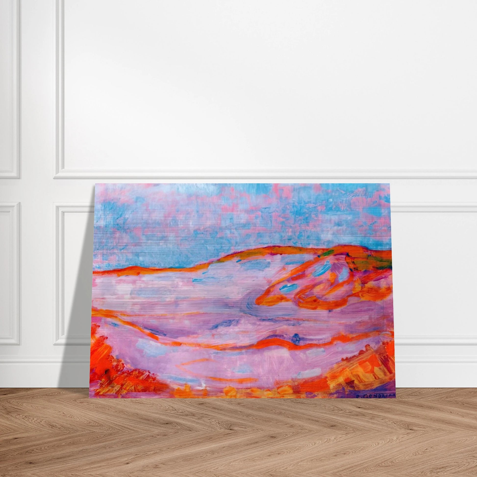 Dune IV - Piet Mondrian Brushed Aluminum Print - 70x100 cm / 28x40 inches | Piet Mondrian Aluminum Print | Piet Mondrian Prints