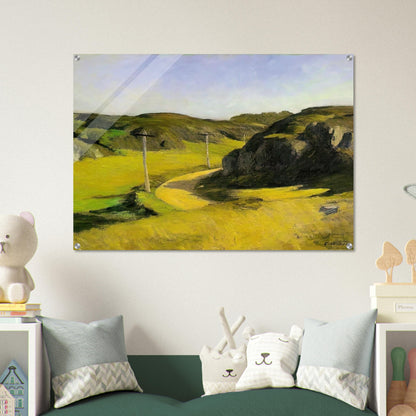 Road in Maine - Edward Hopper Acrylic Print - 70x100 cm / 28x40″ inches