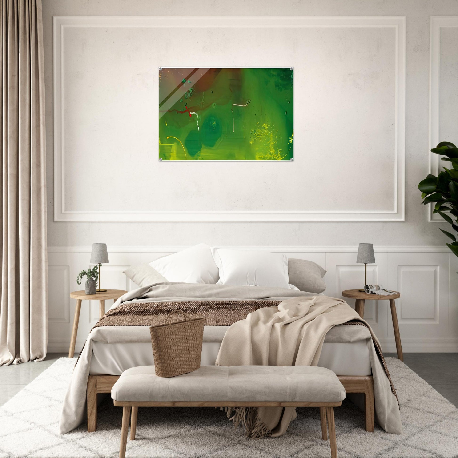 Petroglyphs, 1990- - Helen Frankenthaler Acrylic Print - 70x100 cm / 28x40″ inches