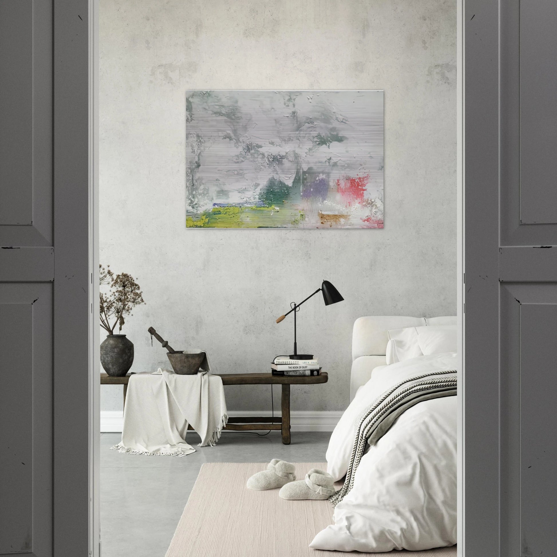 Maelstrom, 1992- - Helen Frankenthaler Brushed Aluminum Print - 70x100 cm / 28x40 inches | Helen Frankenthaler Aluminum Print | Helen Frankenthaler Prints