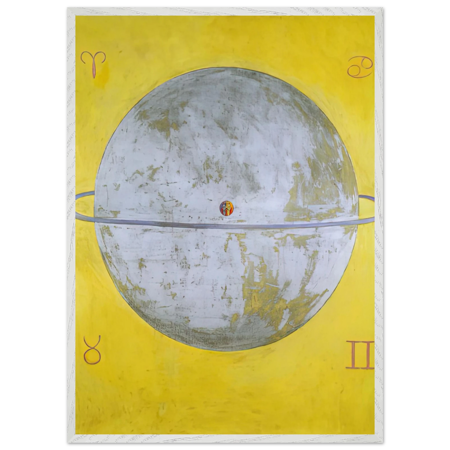 Hilma af Klint - THE DOVE NR 12 1915 Wall art - 70x100 cm / 28x40 inches - Fine Art Poster-canvas - -
