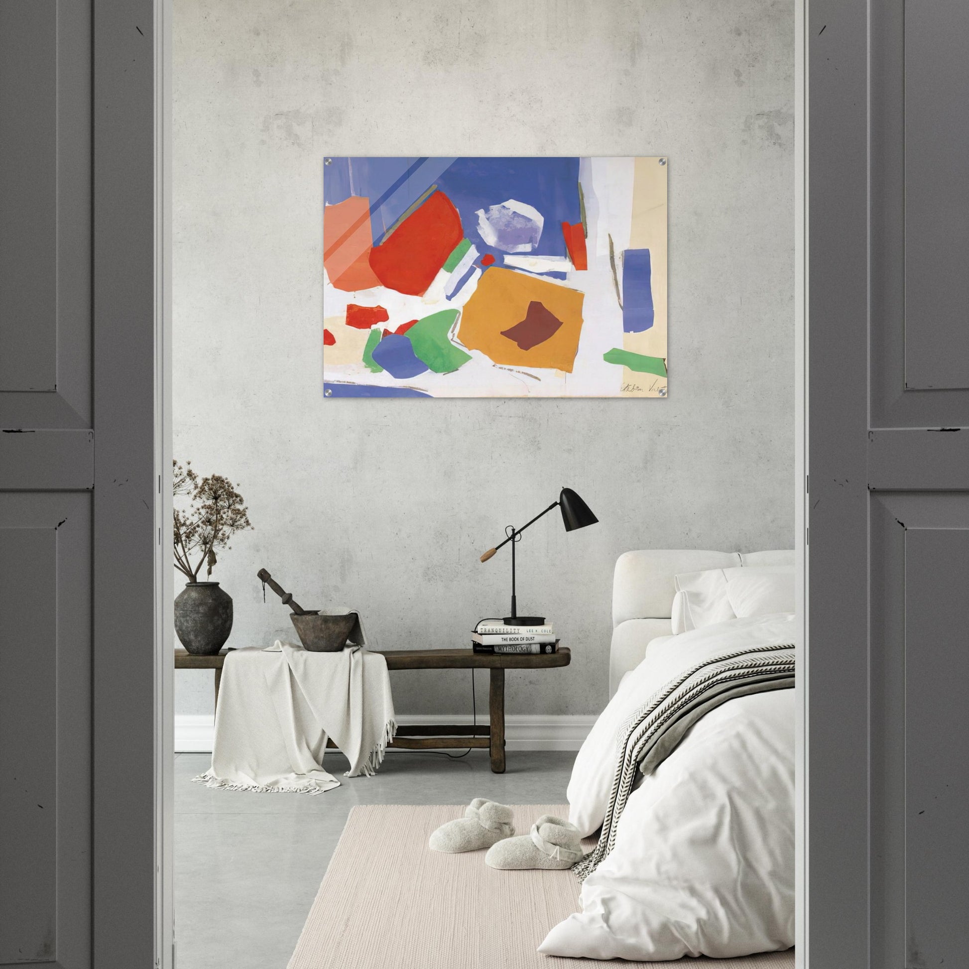 UNTITLED 1988 - Esteban Vicente Acrylic Print - 70x100 cm / 28x40″ inches