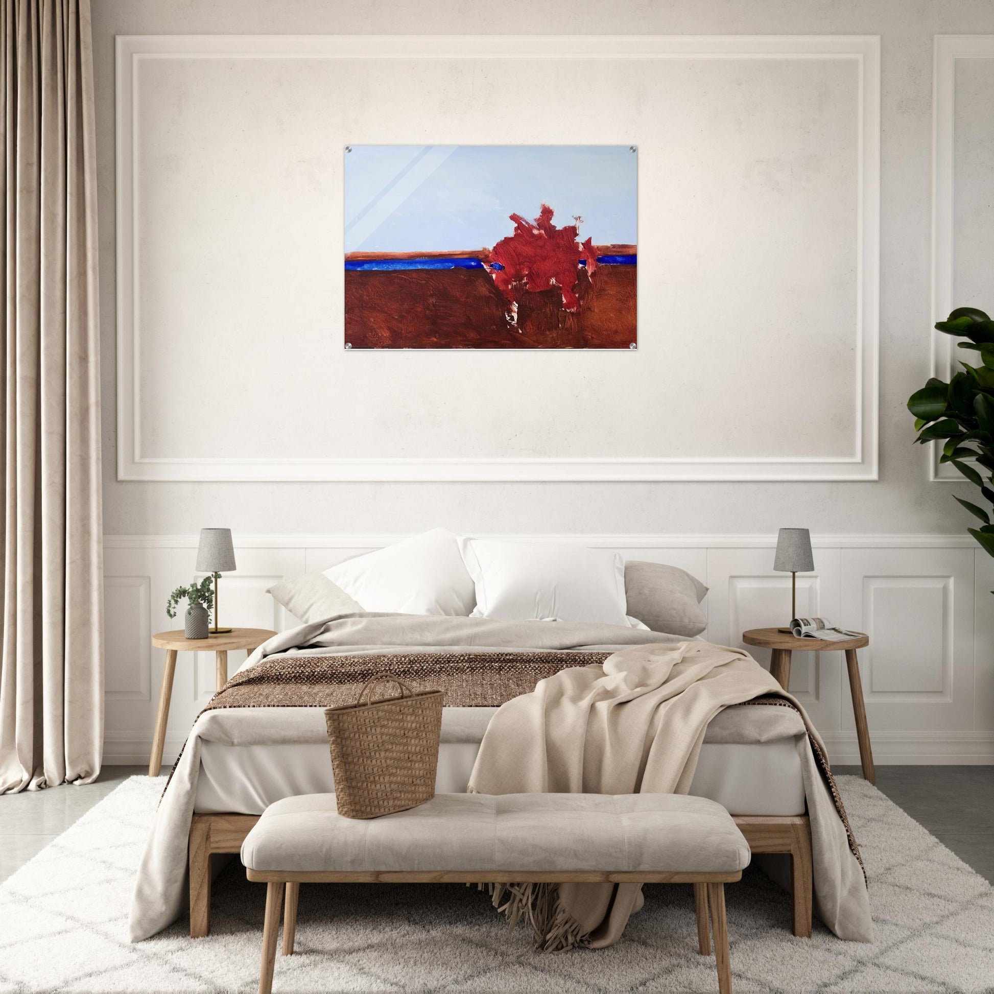 Untitled - 1963 - Theodoros Stamos Acrylic Print - 70x100 cm / 28x40″ inches
