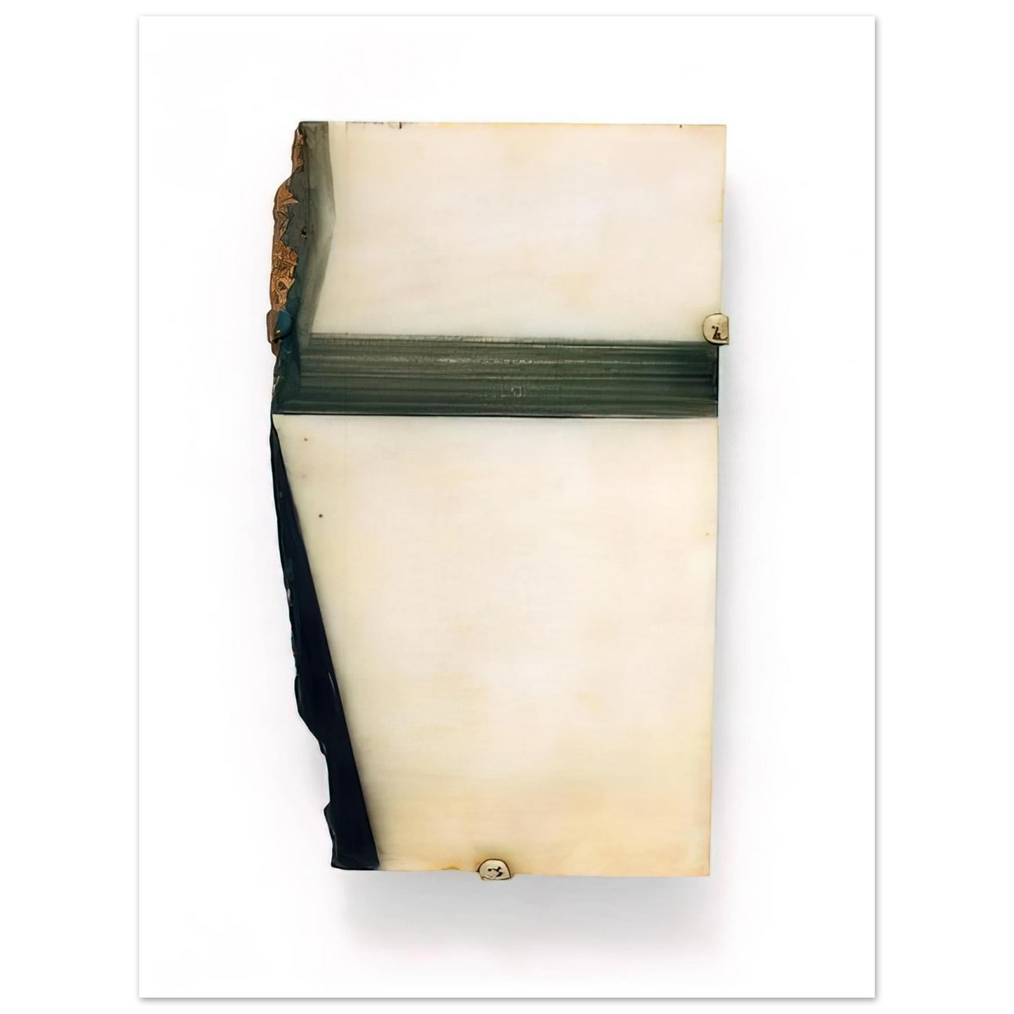 Brice Marden - Marble #10 - 1981  75x100 cm / 30x40inches Fine Art Poster