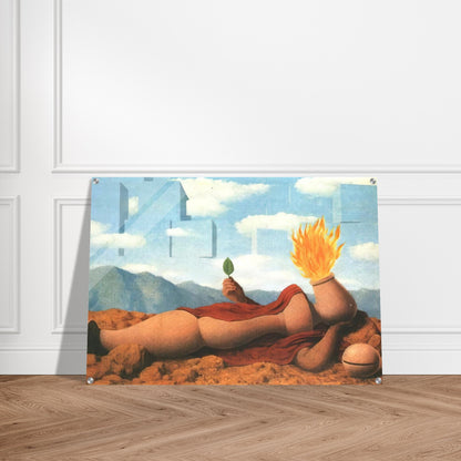 ELEMENTARY COSMOGONY 1949 - Rene Magritte Acrylic Print - 70x100 cm / 28x40″ inches