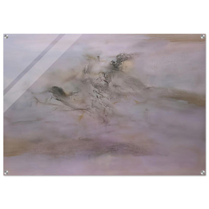 24 02 2002 2002 - Zao Wou-Ki Acrylic Print - 70x100 cm / 28x40″ inches