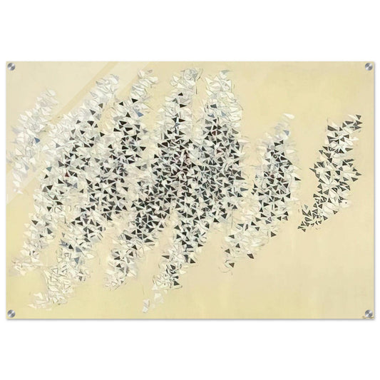Development - 1984 - Robert Goodnough Acrylic Print - 70x100 cm / 28x40″ inches