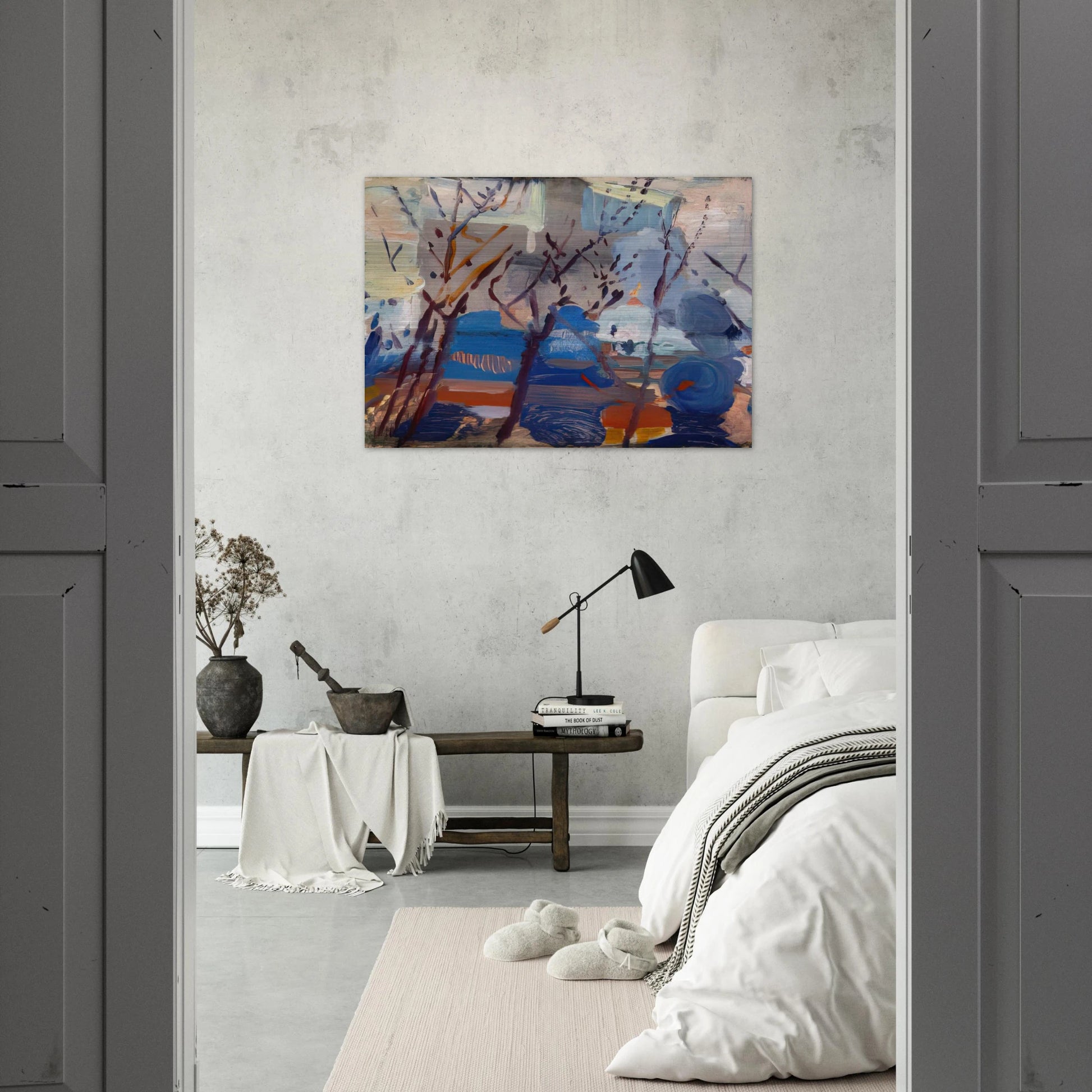 Weehawken Sequence - 1916 - John Marin Brushed Aluminum Print - 70x100 cm / 28x40 inches | John Marin Aluminum Print | John Marin Prints