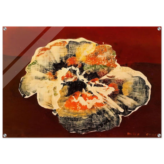 Flower Shell - Max Ernst Acrylic Print - 70x100 cm / 28x40″ inches