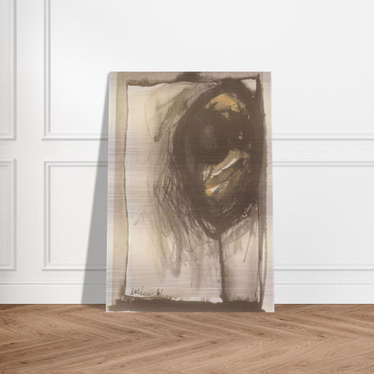 UNTITLED 1961 - Eva Hesse Brushed Aluminum Print - 70x100 cm / 28x40 inches | Eva Hesse Aluminum Print | Eva Hesse Prints