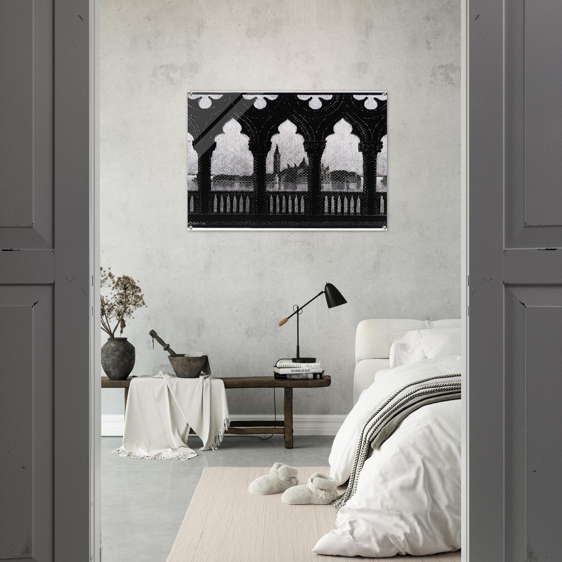 VENICE OCTOBER 1936 1936 - MC Escher Acrylic Print - 70x100 cm / 28x40″ inches | Maurits Cornelis Escher Prints