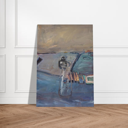 Bottles - Richard Diebenkorn Brushed Aluminum Print - 70x100 cm / 28x40 inches | Richard Diebenkorn Aluminum Print | Richard Diebenkorn Prints