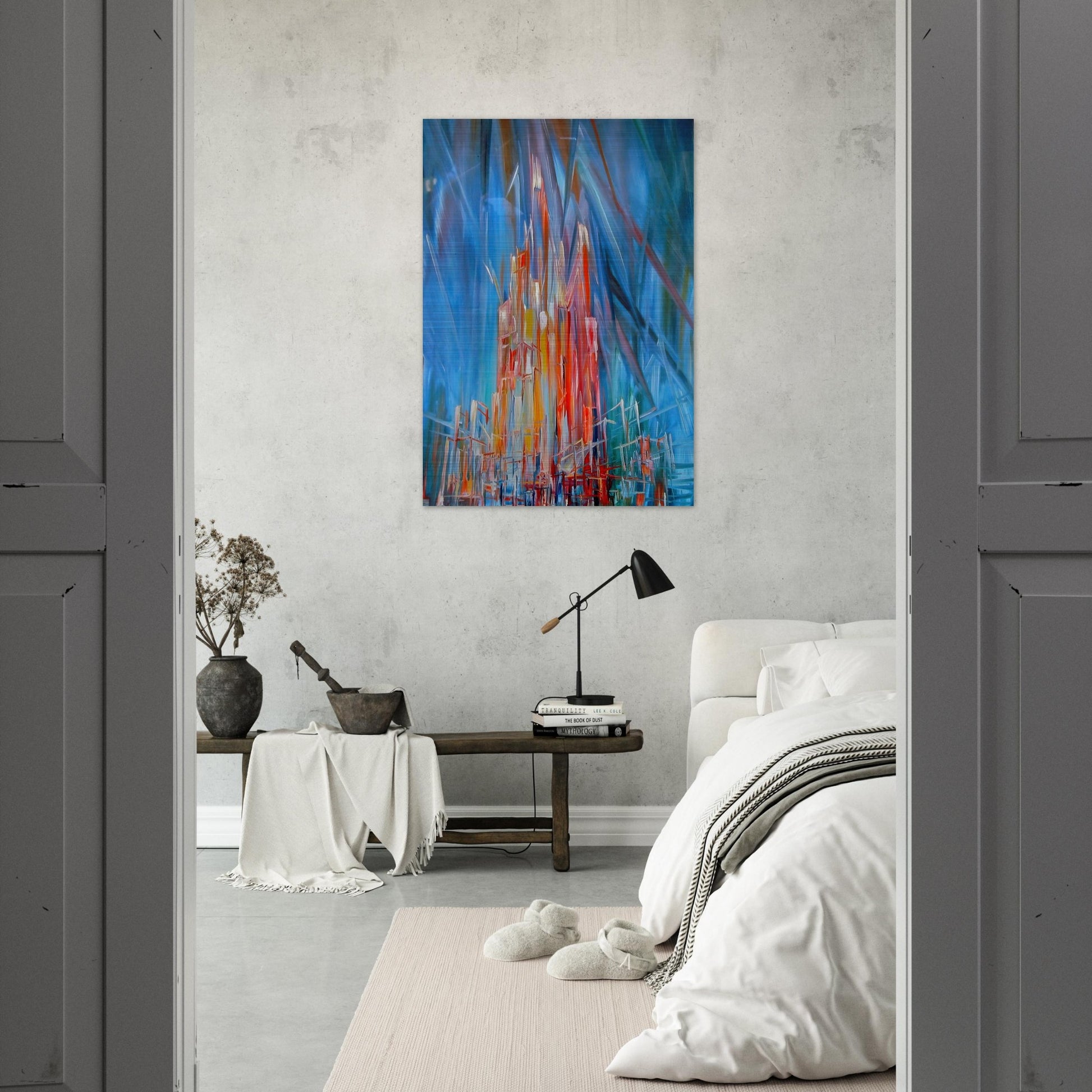 Untitled - Kitsch - Konrad Zuse Brushed Aluminum Print - 70x100 cm / 28x40 inches | Konrad Zuse Aluminum Print | Konrad Zuse Prints