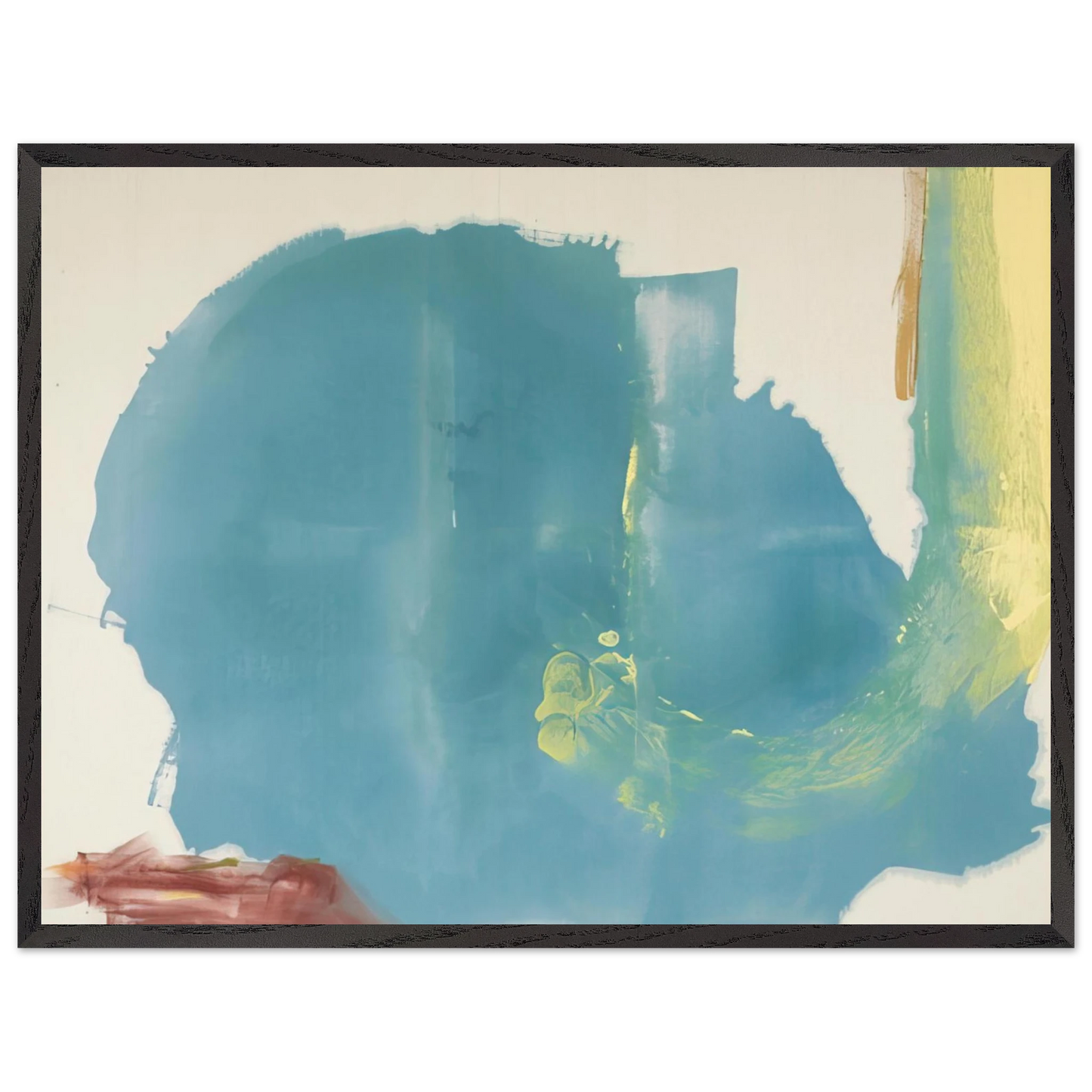 Helen Frankenthaler - Where Necessary - 1977 Wall art - 40x50 cm / 16x20 inches - Fine Art Poster-canvas - -