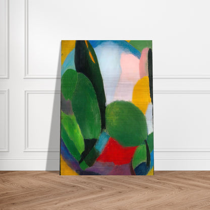 VARIATION 1916 - Alexej von Jawlensky Brushed Aluminum Print - 70x100 cm / 28x40 inches | Alexej von Jawlensky Aluminum Print | Alexej von Jawlensky Prints