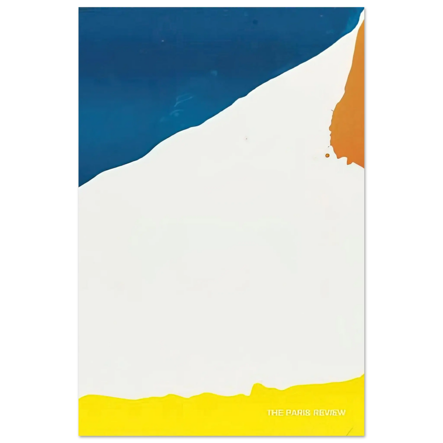 Helen Frankenthaler - Paris Review - 1966 Wall art - 13x18 cm / 5x7 Inches - Premium Wooden Framed Poster With Fine Art Paper - Wood frame