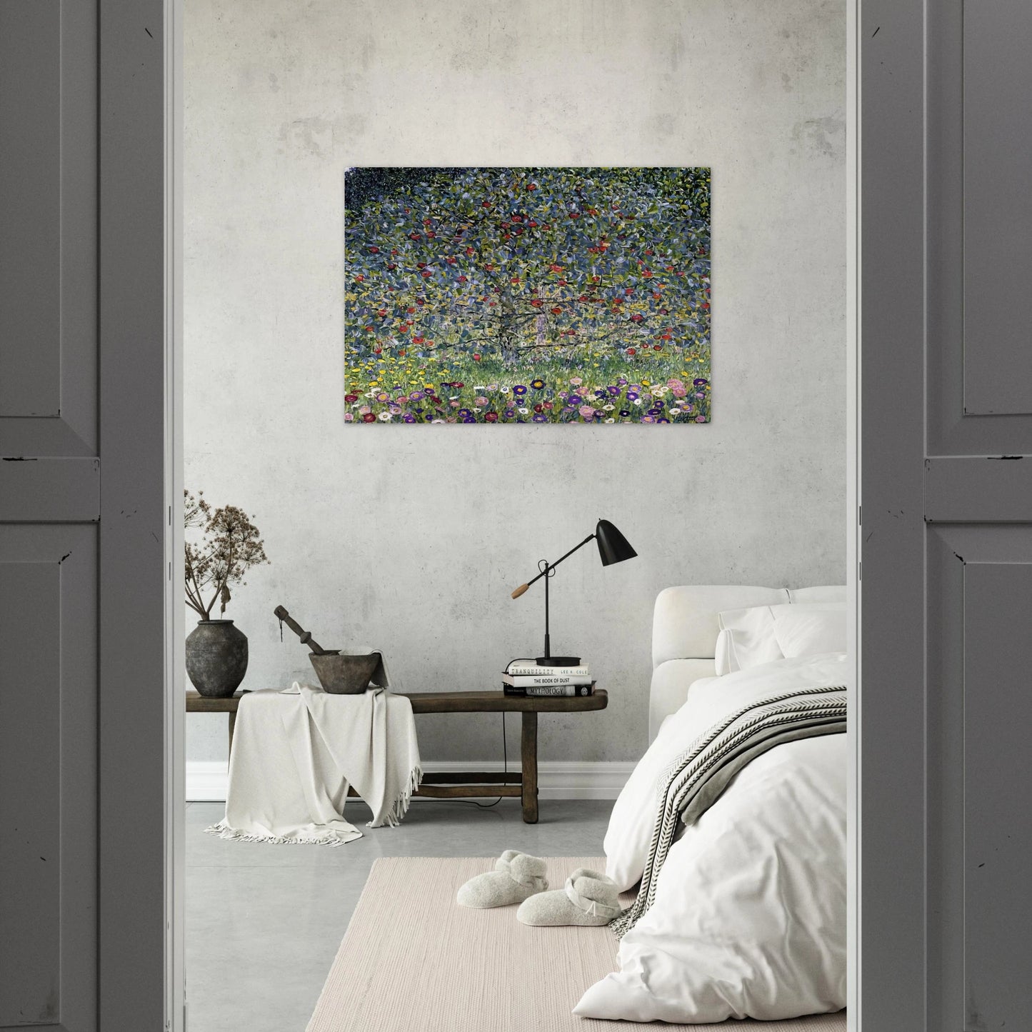 APPLE TREE I - Gustav Klimt Brushed Aluminum Print - 70x100 cm / 28x40 inches | Gustav Klimt Aluminum Print | Gustav Klimt Prints