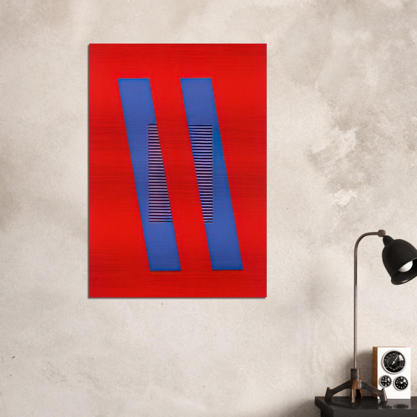 Book - 1958 - Dieter Roth Brushed Aluminum Print - 70x100 cm / 28x40 inches | Dieter Roth Aluminum Print | Dieter Roth Prints