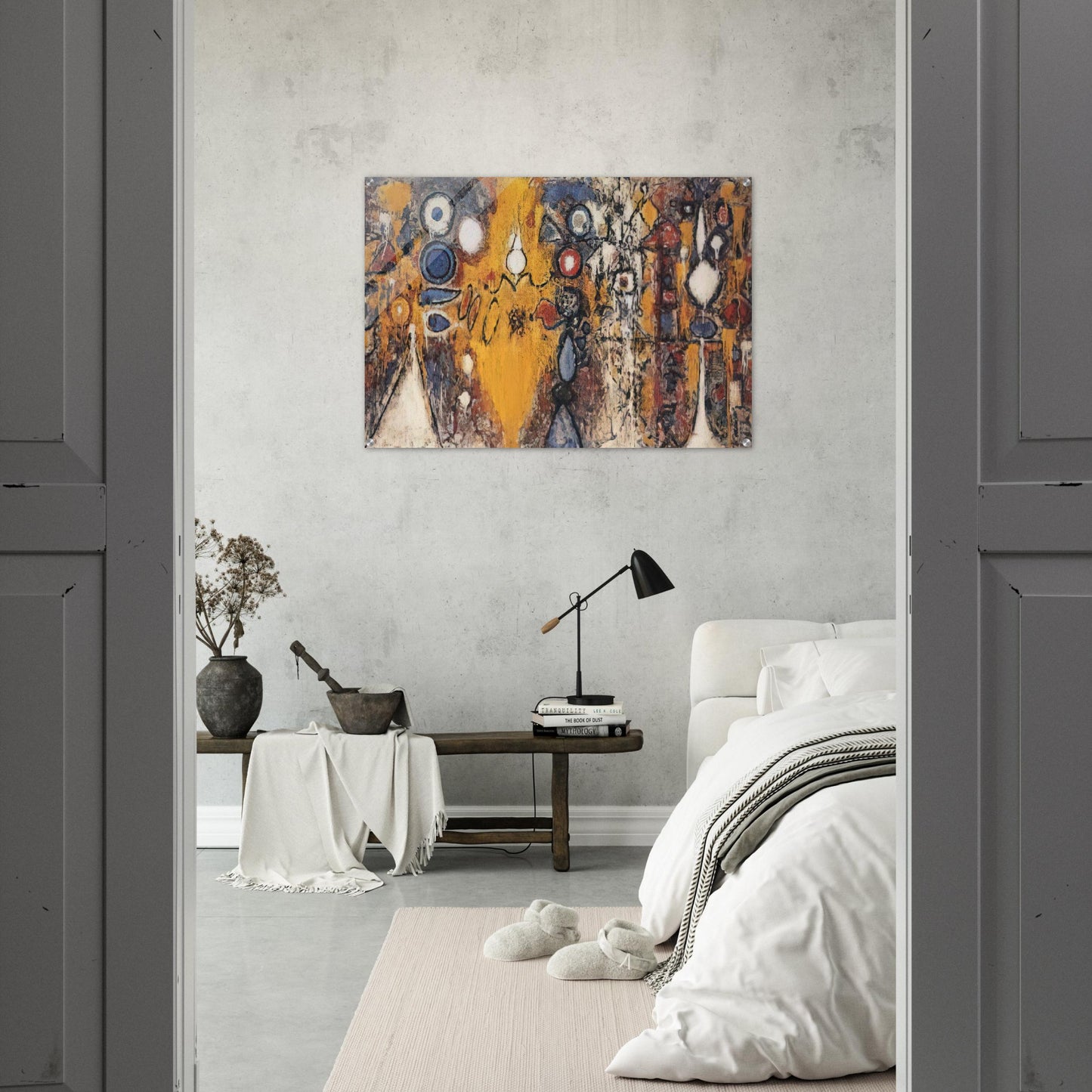 Number 1 - 1951 - Richard Pousette-Dart Acrylic Print - 70x100 cm / 28x40″ inches