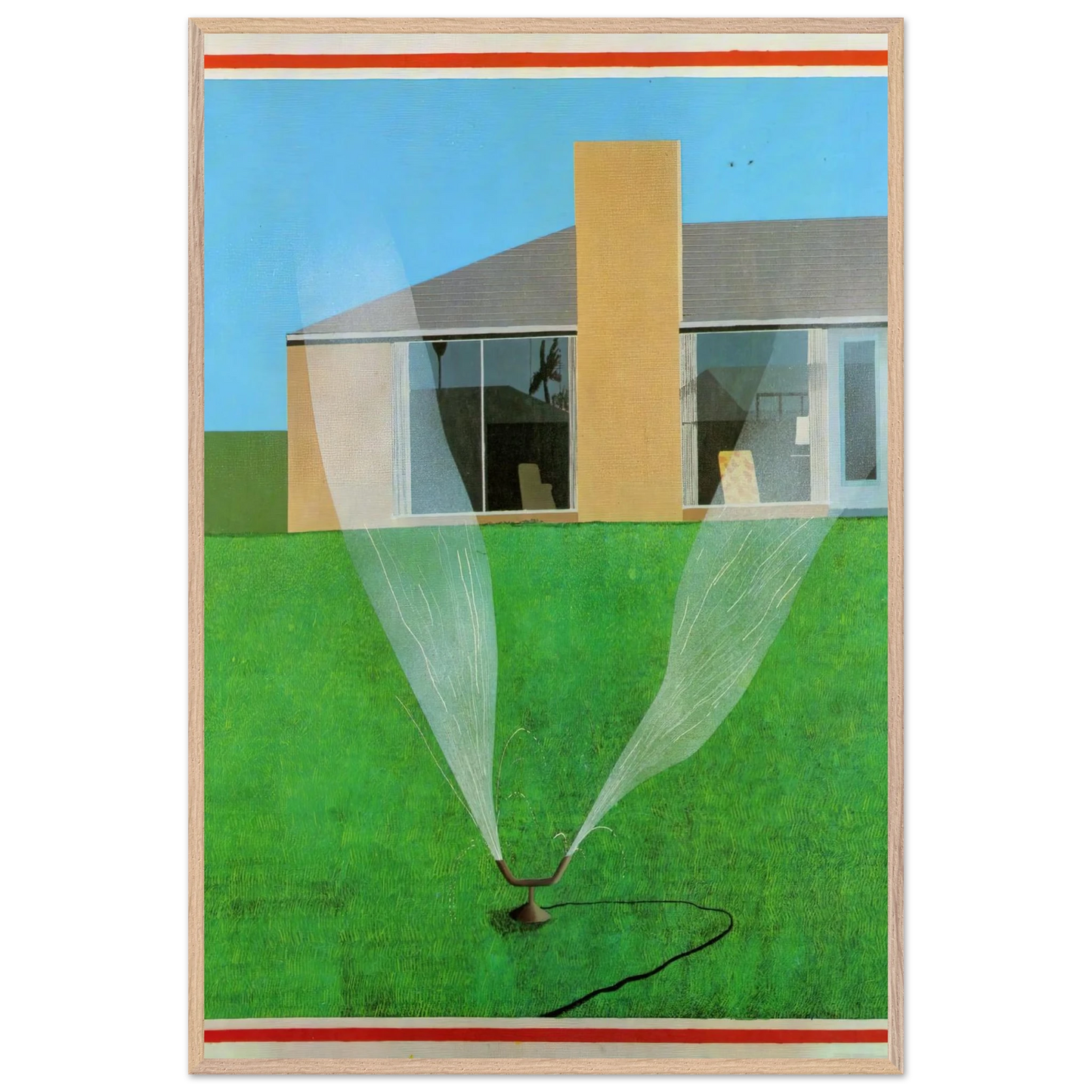 David Hockney - David Hockney Wall art - 60x90 cm / 24x36 inches - Fine Art Poster-canvas - -