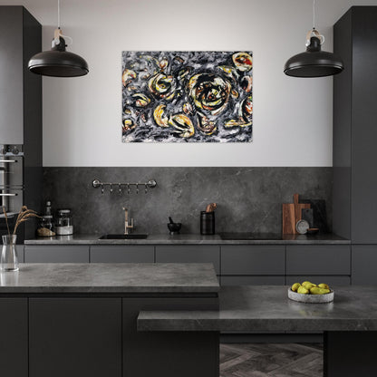 OCEAN GREYNESS 1953 - Jackson Pollock Acrylic Print - 70x100 cm / 28x40″ inches
