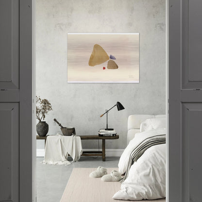23.10.49 - 1949 - Julius Bissier Brushed Aluminum Print - 70x100 cm / 28x40 inches | Julius Bissier Aluminum Print | Julius Bissier Prints
