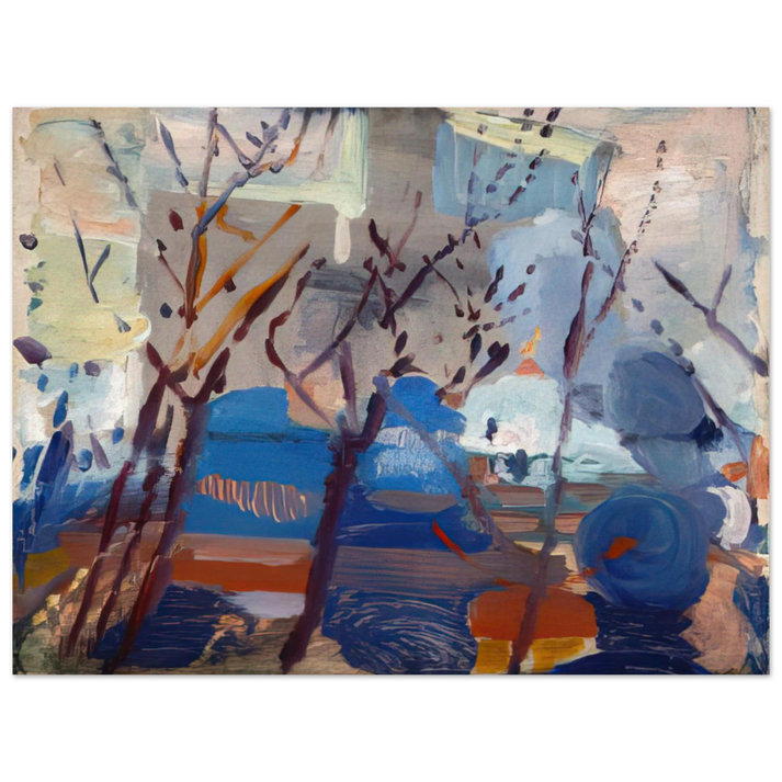 John Marin - Weehawken Sequence - 1916  75x100 cm / 30x40inches Fine Art Poster