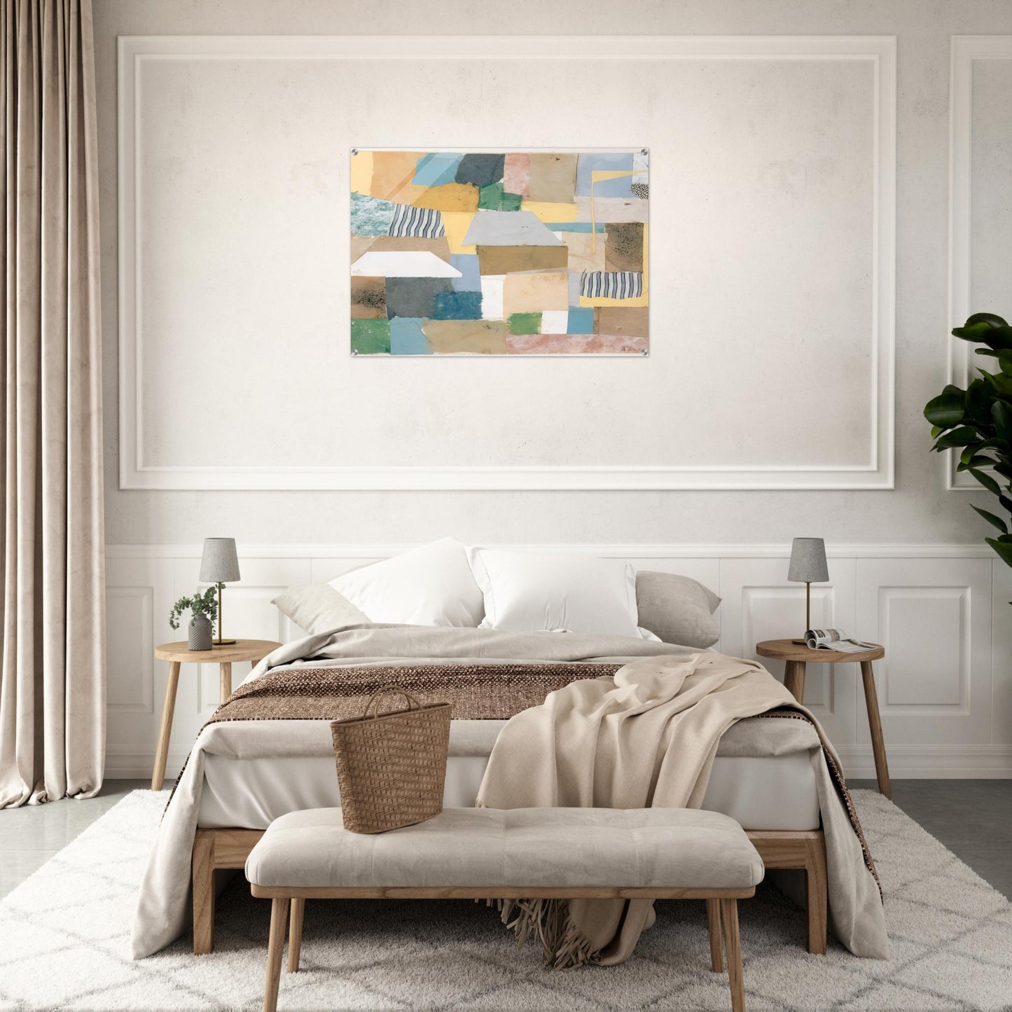 Number 653 - Abstract Expressionism - Anne Ryan Acrylic Print - 70x100 cm / 28x40″ inches