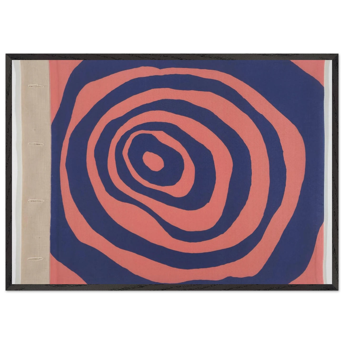 ODE TO THE BIEVRE 2007 2 - Louise Bourgeois 70x100 cm / 28x40 inches Framed Art Print – Black Wooden Frame