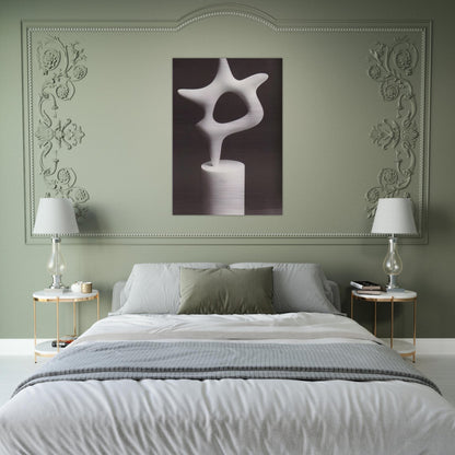The Star - Jean Arp Brushed Aluminum Print - 70x100 cm / 28x40 inches | Jean Arp Aluminum Print | Jean Arp Prints