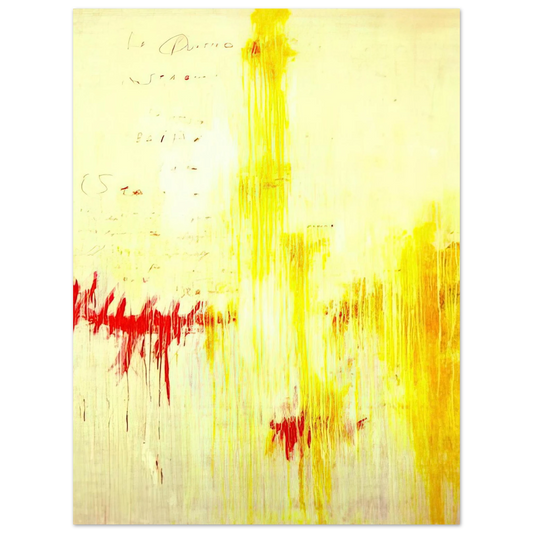Cy Twombly - Quattro stagioni I. Estate  75x100 cm / 30x40inches Fine Art Poster