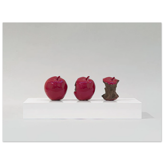 Billy Apple - 2 Minutes 33 Seconds Red - 1962  75x100 cm / 30x40inches Fine Art Poster