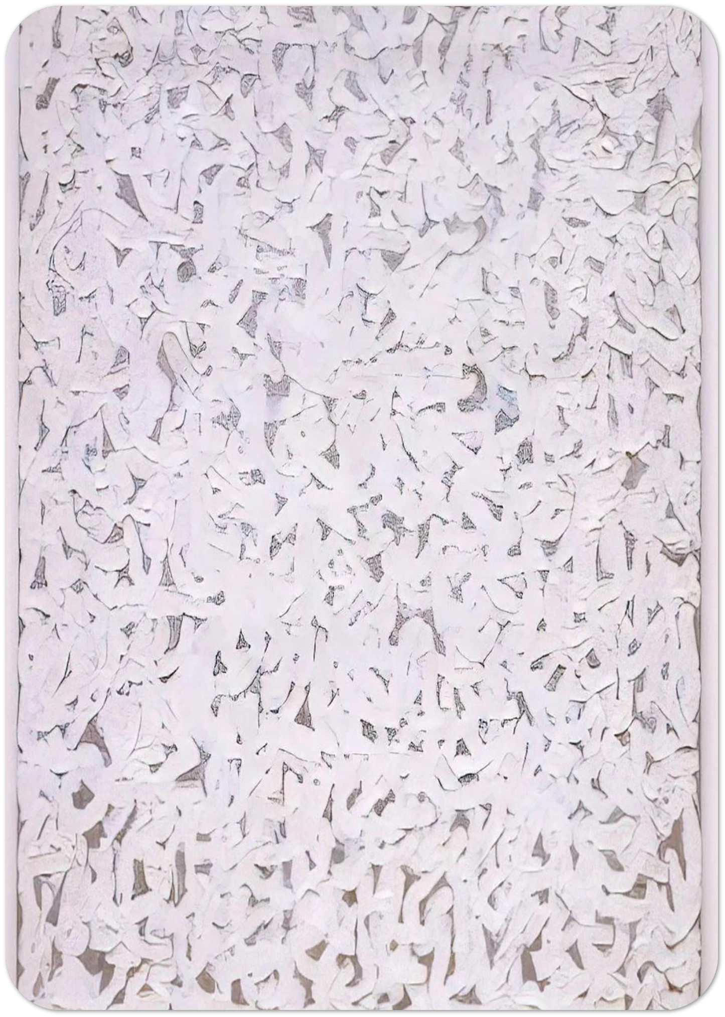 Points By Robert Ryman Pack of 10 Post Cards | Robert Ryman Post Cards | A6 (10.5 x 14.8 cm) - 4.1 x 5.8 inches