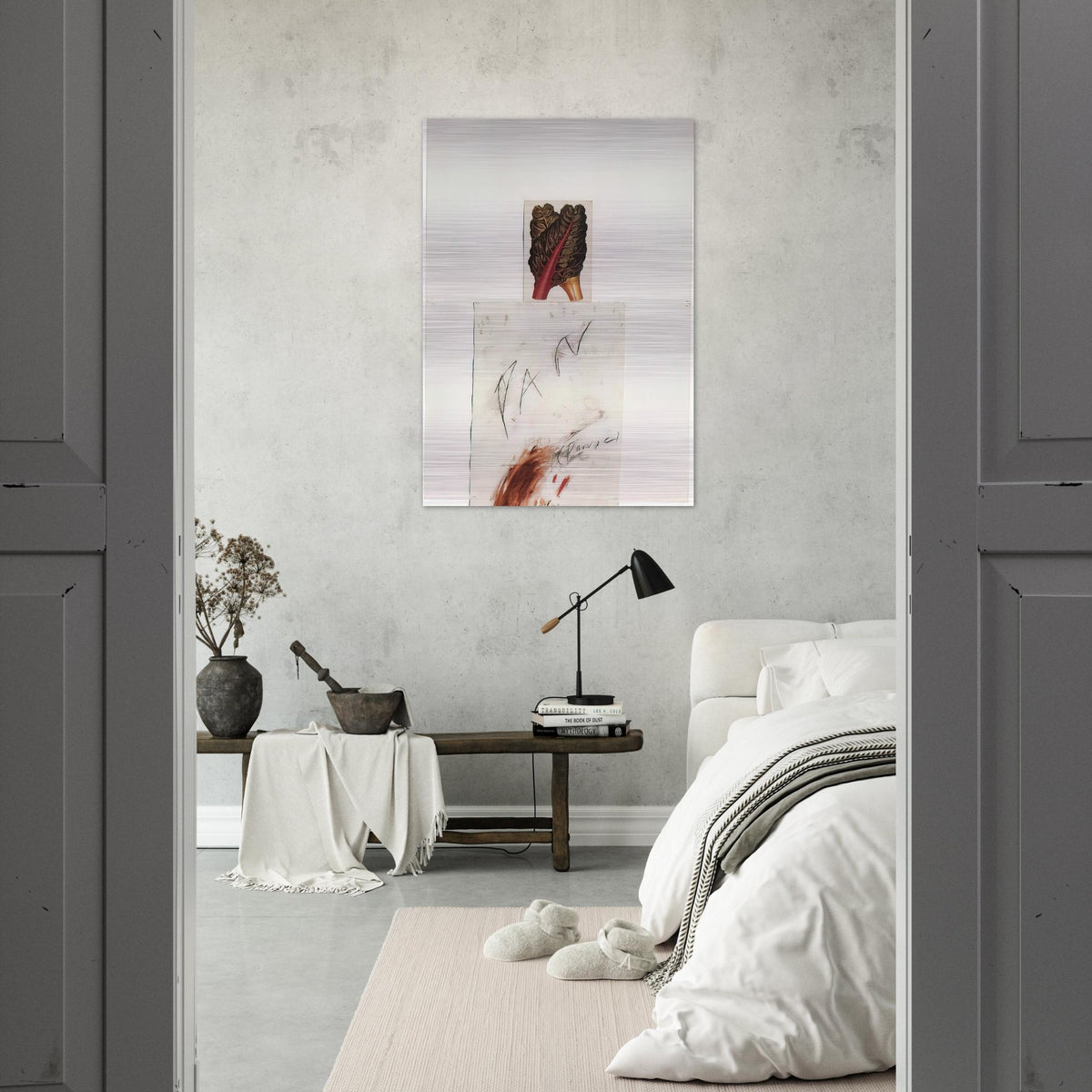 Pan - Cy Twombly Brushed Aluminum Print - 70x100 cm / 28x40 inches | Cy Twombly Aluminum Print | Cy Twombly Prints