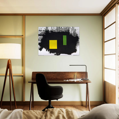 To J.F.K. - A Thousand Roots Did Die With Thee - Hans Hofmann Brushed Aluminum Print - 70x100 cm / 28x40 inches | Hans Hofmann Aluminum Print | Hans Hofmann Prints
