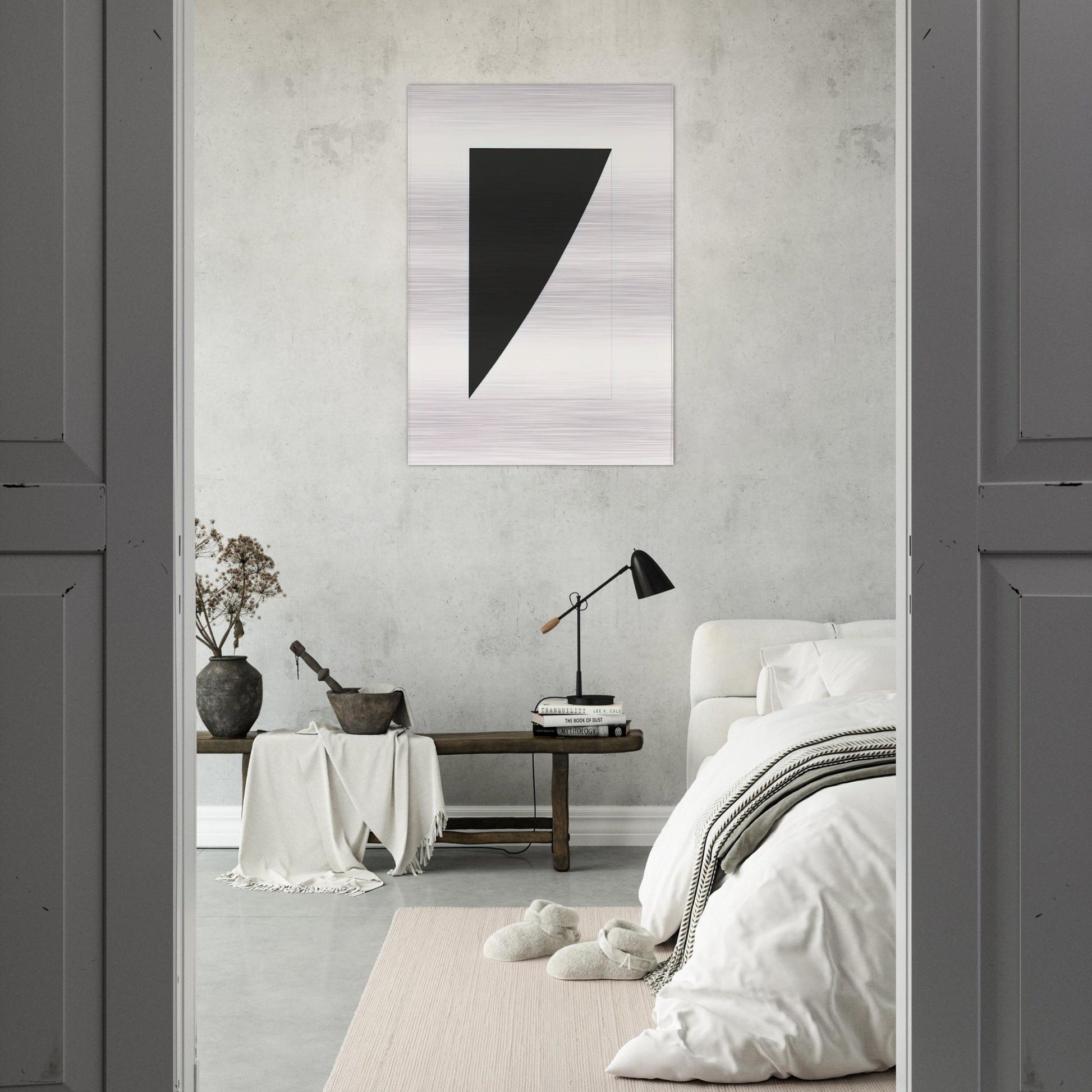 The Mallarm‚ Suite - Ellsworth Kelly Brushed Aluminum Print - 70x100 cm / 28x40 inches | Ellsworth Kelly Aluminum Print | Ellsworth Kelly Prints