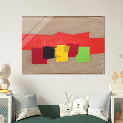 Untitled - 1970 - Etel Adnan Acrylic Print - 70x100 cm / 28x40″ inches | Etel Adnan Wall Art | Etel Adnan Prints
