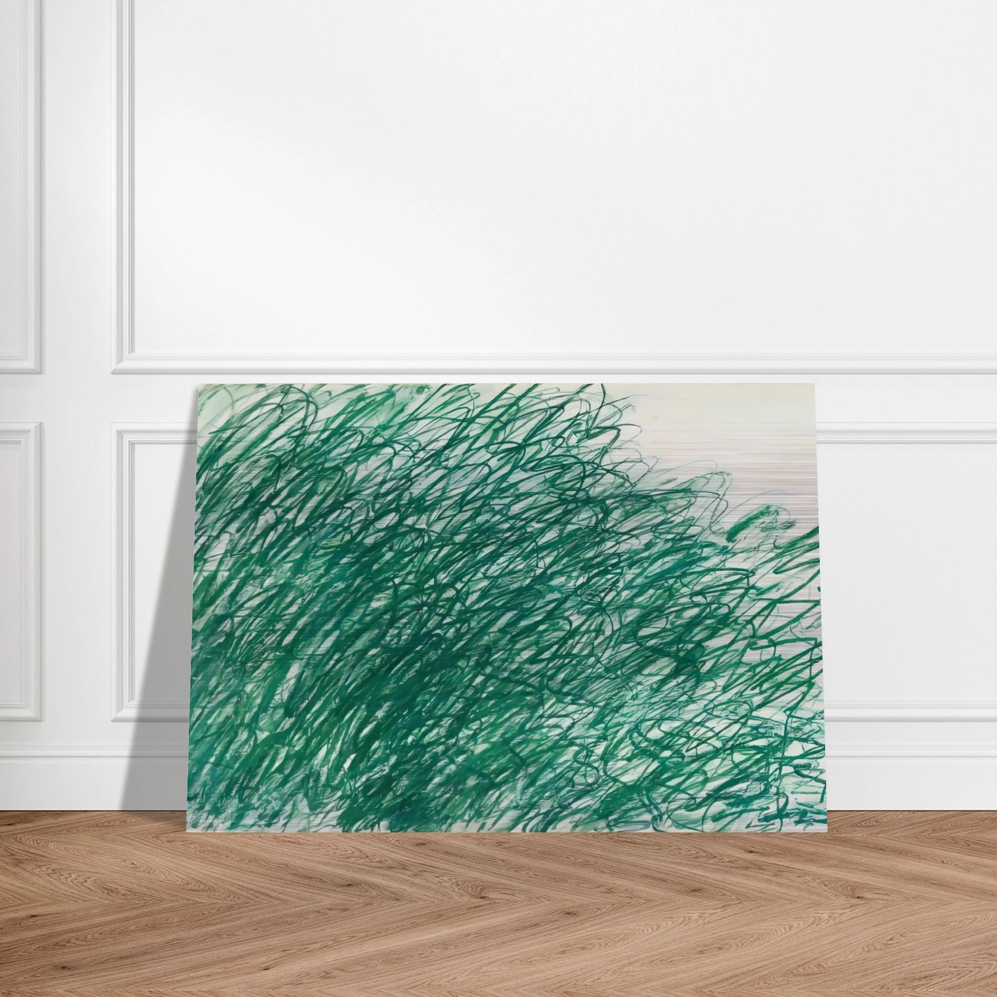 Returning from Tonnicoda - Cy Twombly Brushed Aluminum Print - 70x100 cm / 28x40 inches | Cy Twombly Aluminum Print | Cy Twombly Prints
