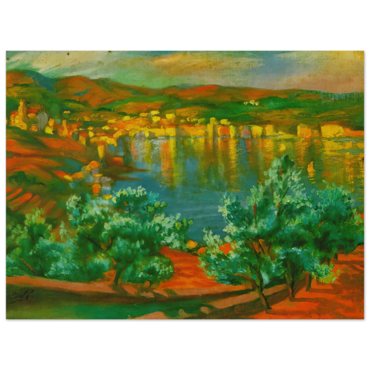Salvador Dali - FESTIVAL OF ST LUCIA AT VILLAMALLA  75x100 cm / 30x40inches Fine Art Poster