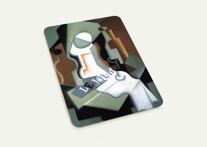 BOTTLE AND FRUIT DISH By Juan Gris Pack of 10 Post Cards | Juan Gris Post Cards | A6 (10.5 x 14.8 cm) - 4.1 x 5.8 inches