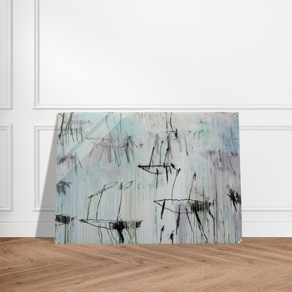 Lepanto, Part V - Cy Twombly Acrylic Print - 70x100 cm / 28x40″ inches