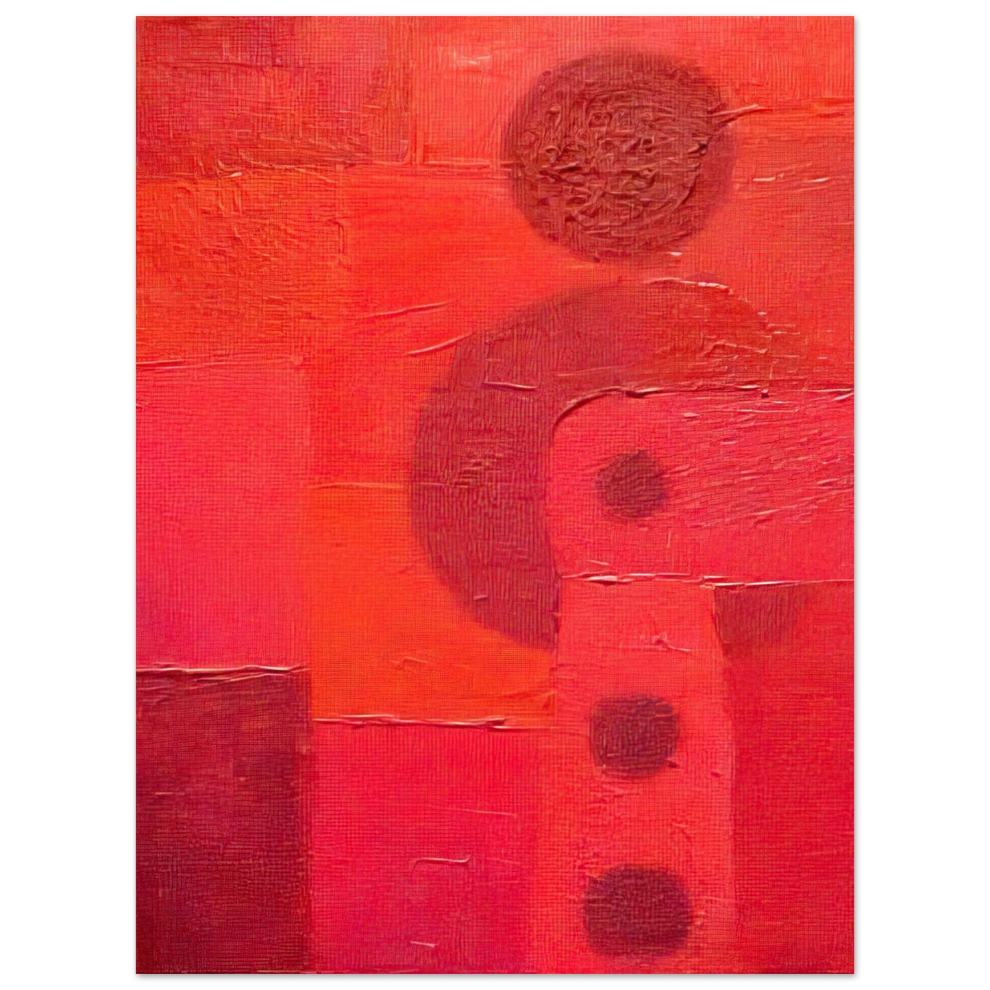 Pedro Coronel - Deshabitados #101  75x100 cm / 30x40inches Fine Art Poster