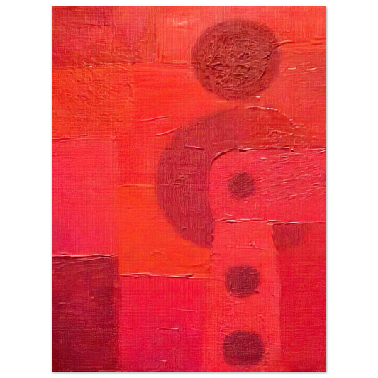 Pedro Coronel - Deshabitados #101  75x100 cm / 30x40inches Fine Art Poster