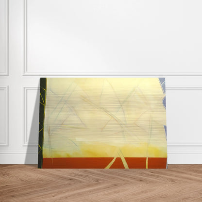 Rights Of Man 6 - 1988 - Ronnie Landfield Brushed Aluminum Print - 70x100 cm / 28x40 inches | Ronnie Landfield Aluminum Print | Ronnie Landfield Prints